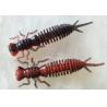 Buy cheap soft PVC 3' 3g 4' 4g shrimp smell green brown black yellow pink bass fishing from wholesalers