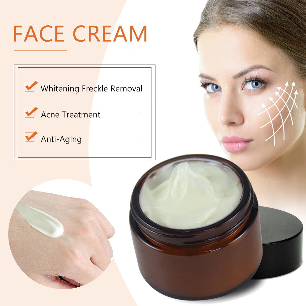 Vitamin C Skin Whitening Face Cream Anti Aging Wrinkle Acne Dark Spot Remover