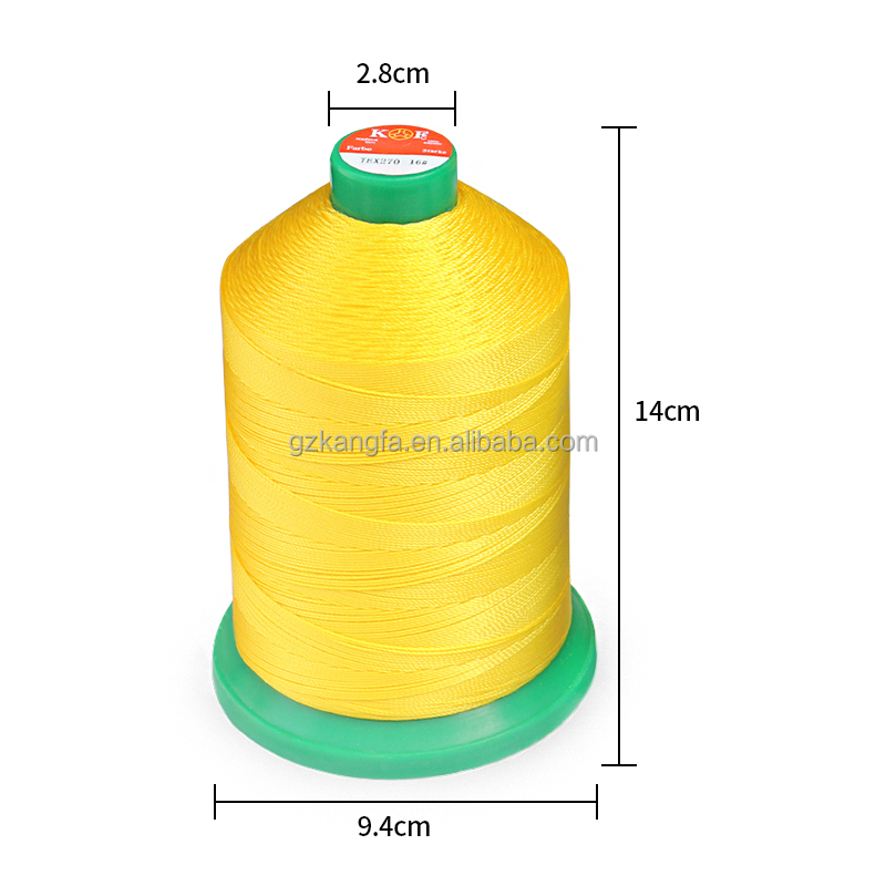 Tex90 250 D Nylon Thread Size 90 for Leather Upholstery 7 Days Sample Order Lead Time