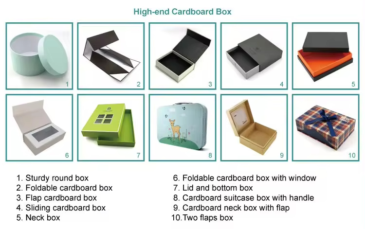 Black Drawer Gift Boxes for Custom Logo Silk Scarves Underwear Socks Panties Packaging
