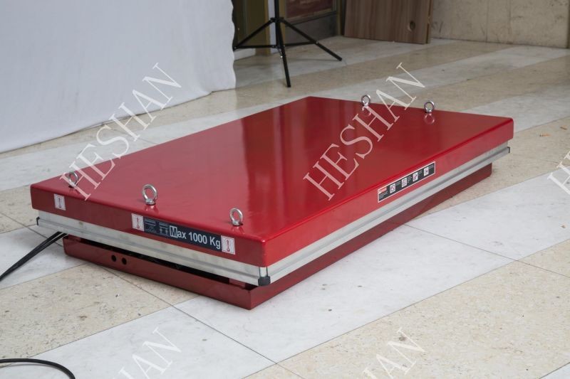 Customized Small Electric Hydraulic Table Lift Platform 2000IBS 4000IBS Load