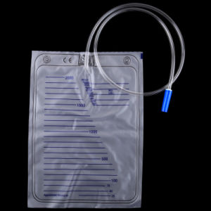 1500ML Disposable Urinary Drainage Bag Without Bottom Outlet