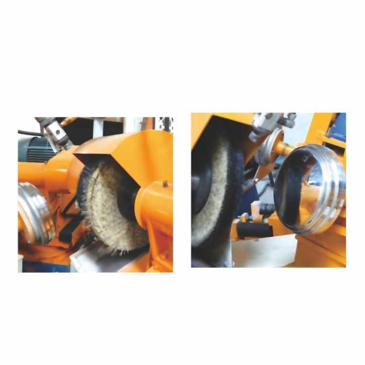 Multi Head Cookware Polishing Machine For Stainless Steel Basin Buffing