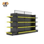 900mm 200KG Advertising Display Rack For Supermarket Heavy Duty Metal Storage