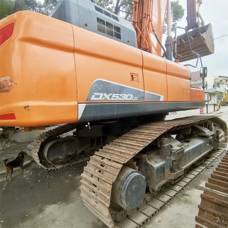 Transport Length 11.5m Affordable 2020 Year Model Doosan DX530 Used Excavator in Korea