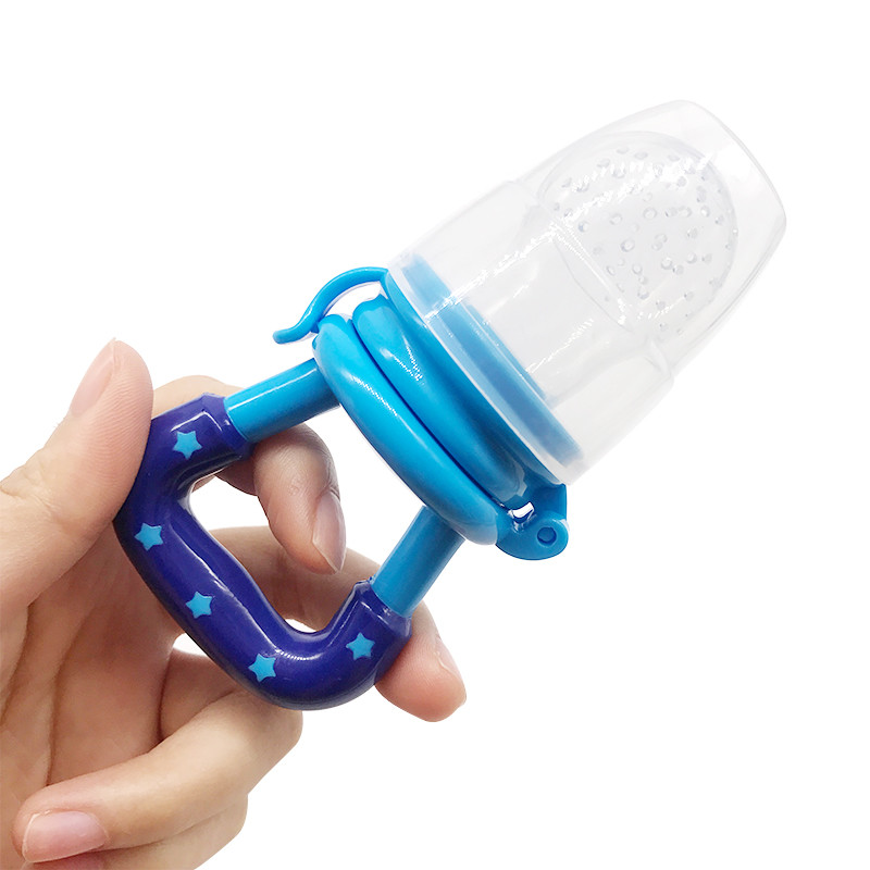Great 3 Different Sized Soft Silicone Food Fruit Feeding Pacifier Teething Toy for Toddler