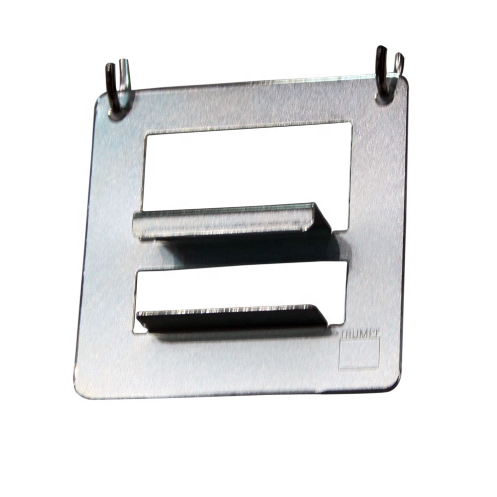 Precision Sheet Metal Fabrication Steel Bending Case Bracket for Customized Wood Frame