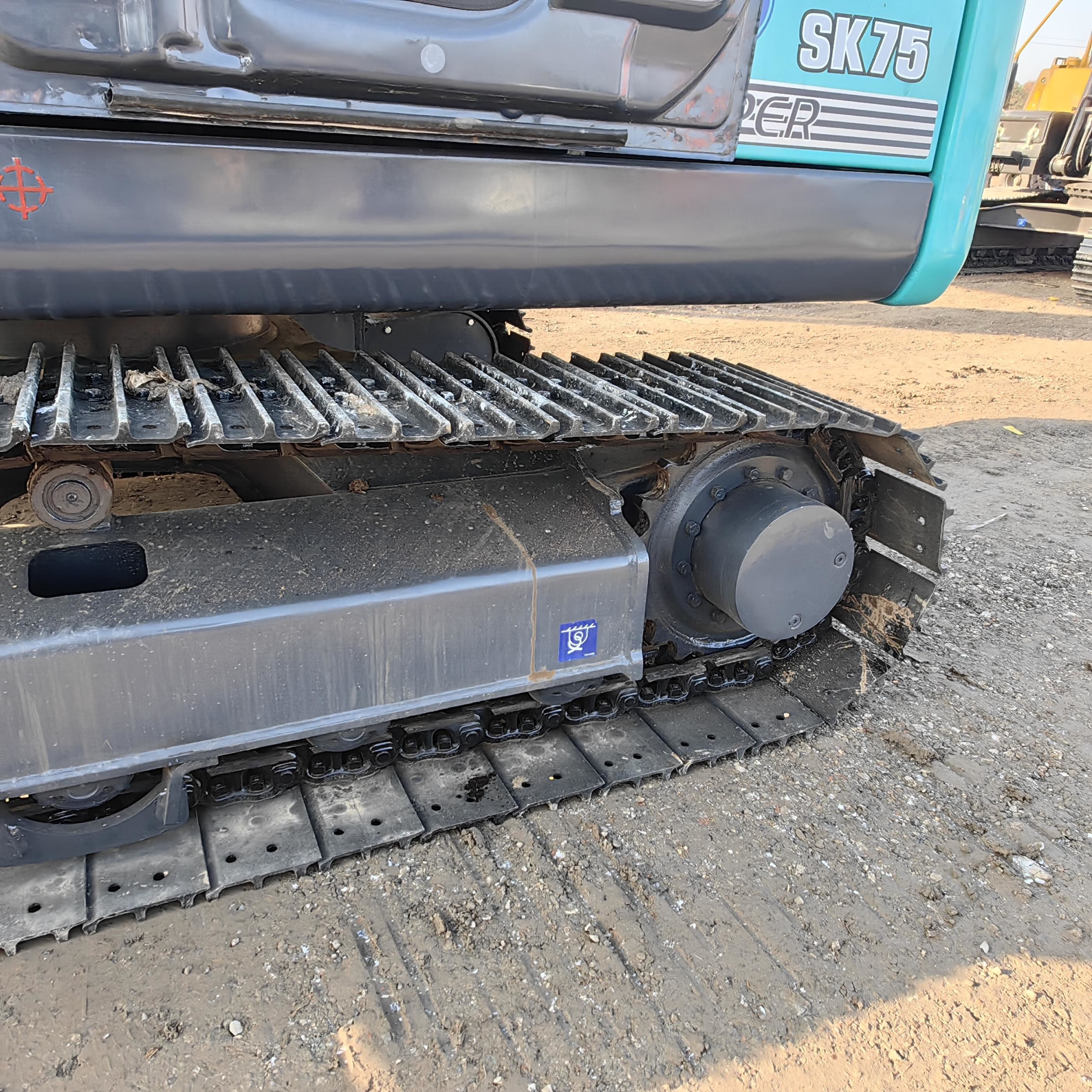 Kobelco Used Excavator SK75 Construction Machinery With 0.4m³ Bucket Capacity