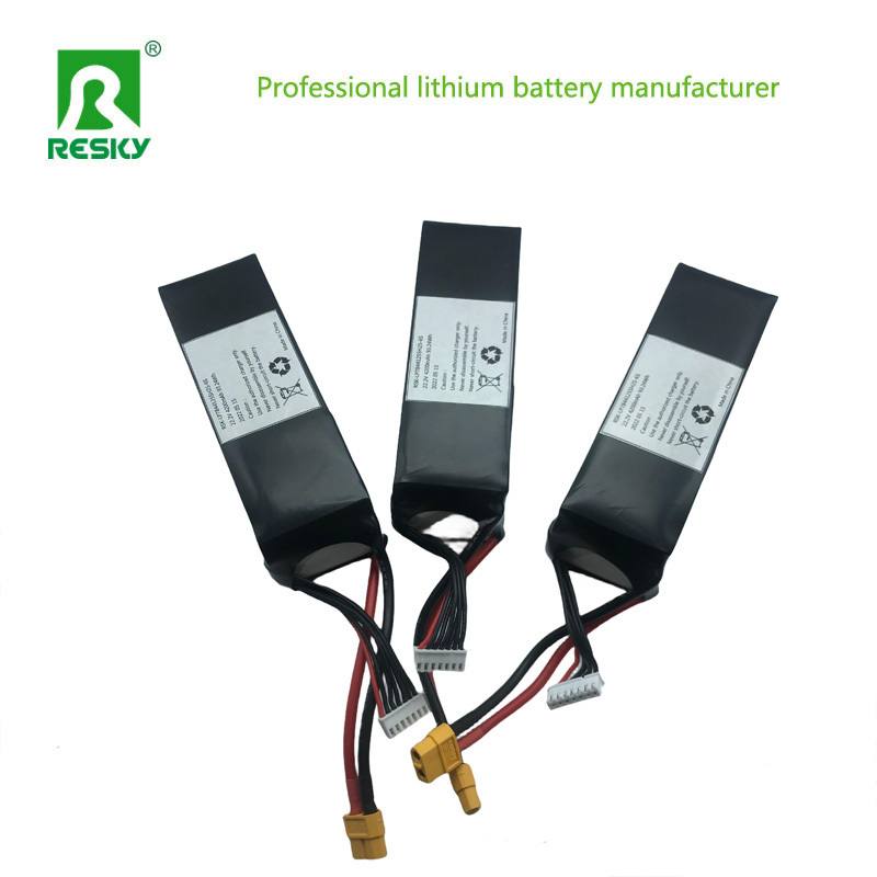 RC Lipo Battery Pack 7.4V 11.1V 14.8V 22.2V 5000mAh 15c For RC Boat RC Drone