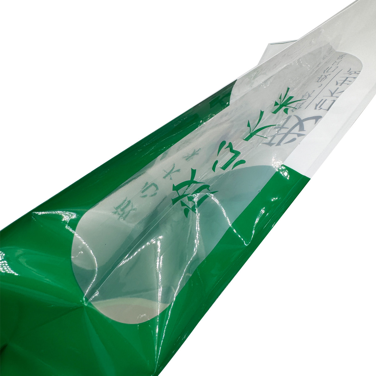 Food Grade Nylon Laminated Heavy Duty Custom Pasta and Noodles Packaging Bag Rice Pouches with Handle and Clear Window