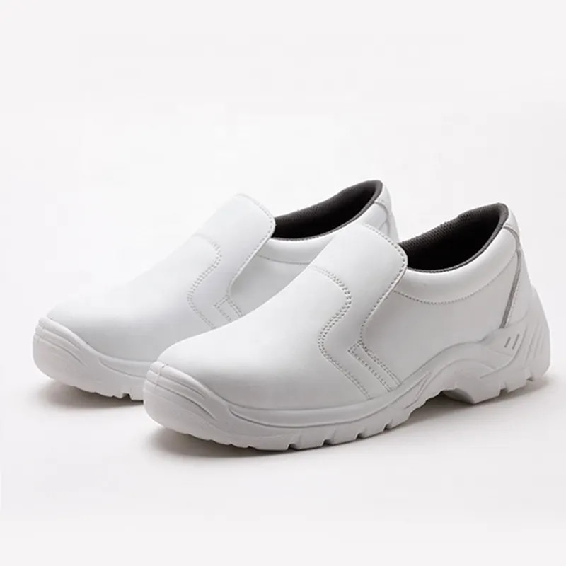 Slip On Nurse Safety Shoes ESD Cleanroom Shoes Chemical Resistant