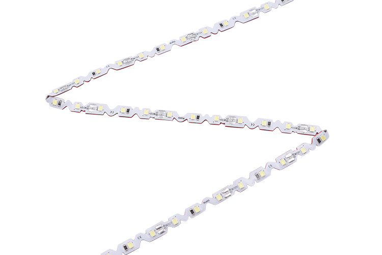 2835 Bendable LED Strip Light 12V Zig Zag LED Tape IP20 IP65