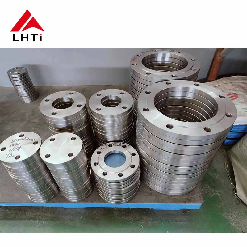 Titanium Flange Plate DIN2501 Gr2 Gr7 PN10 Titanium Plate Flange PLRF Flange Pipe Flange Plate For Pipeline Systems 0