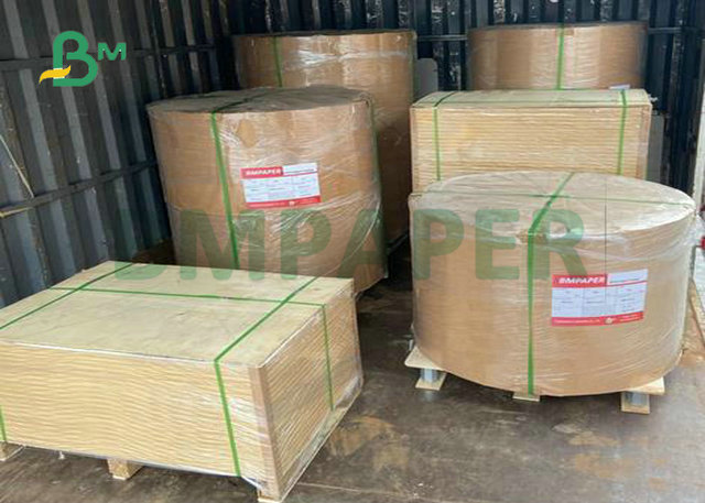 Recycled 250gr 300gr 350gr Single Side Coated Grey Back White Board For Package Carton 