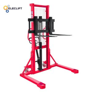 150kg Hand Hydraulic Manual Stacker Pallet Jack With Robust Construction