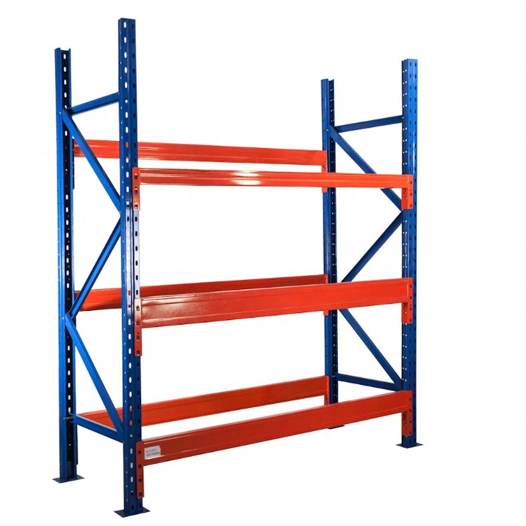 800KG / Pallet Industrial Storage Rack Warehouse Storage Stairs Shelves Boltless Unit