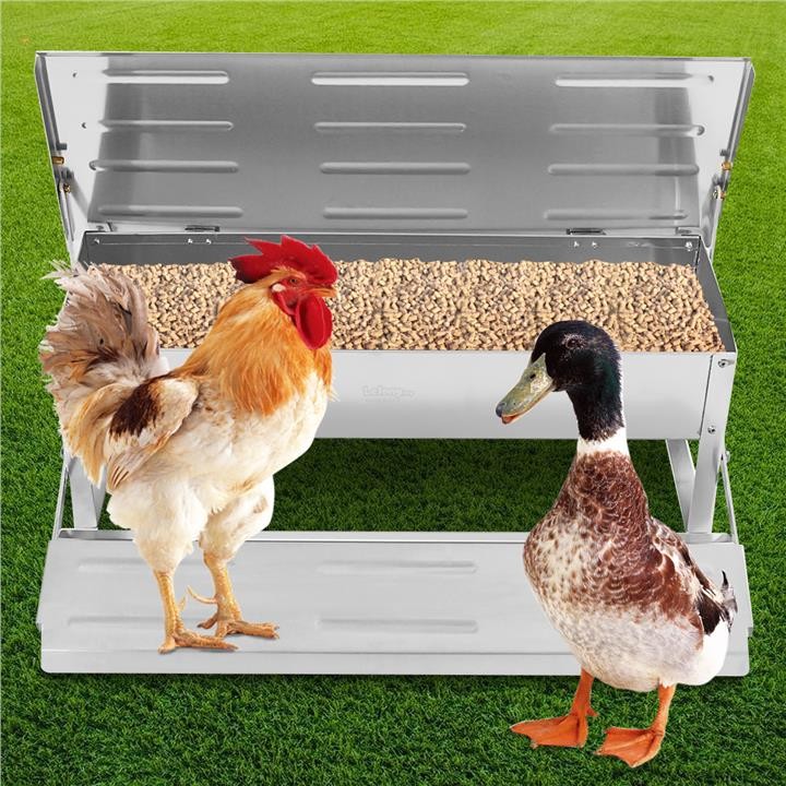 Solid Construction L51cm Automatic Chicken Feeder Timer