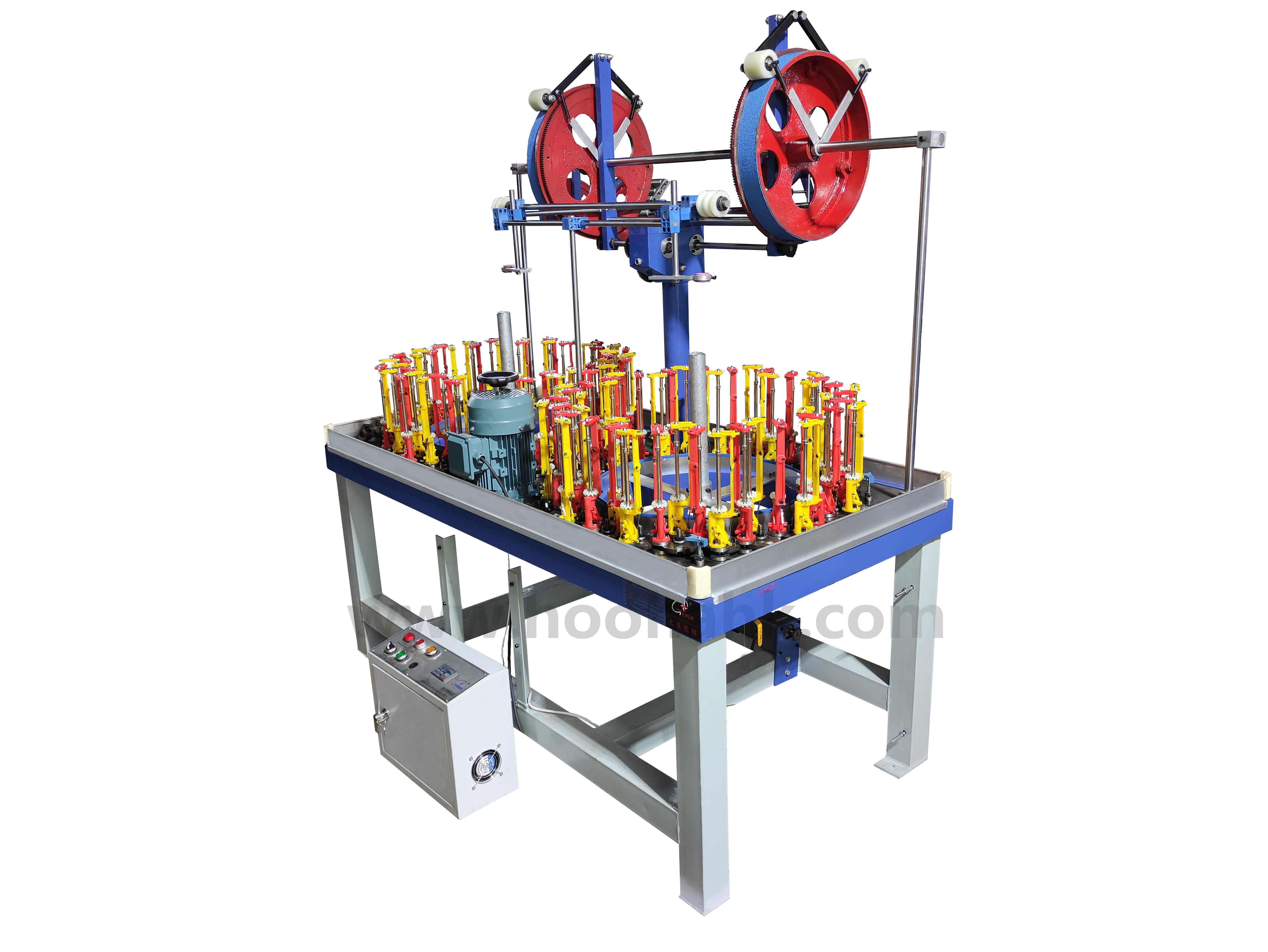 Auto Stop Motion 3 Strands Cable Braiding Machine High Speed Twisting