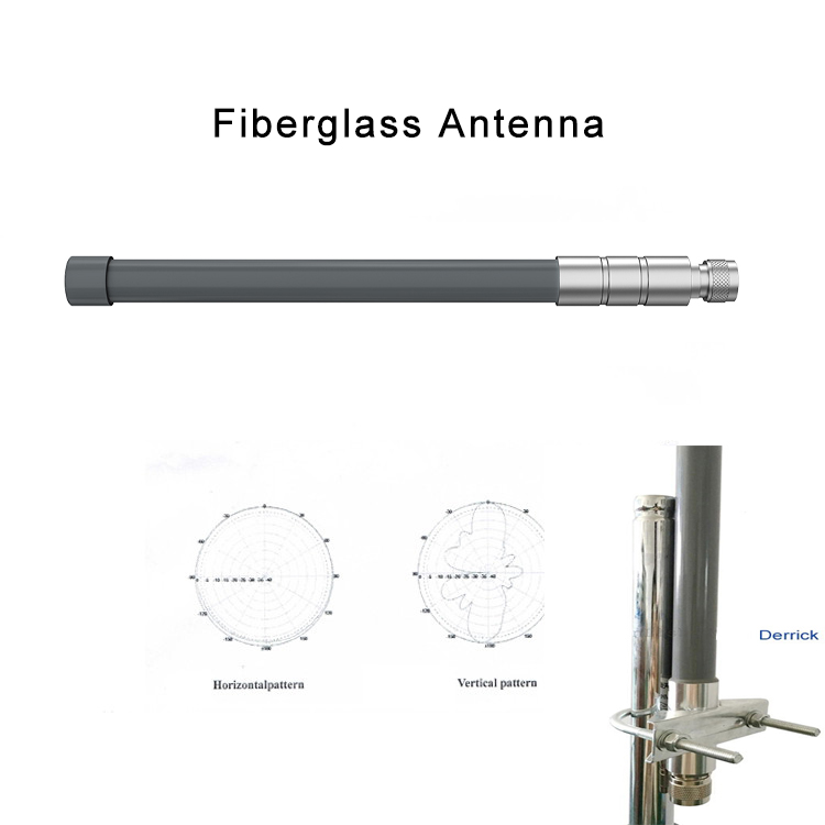 Lora 433mhz 868mhz 915mhz VSWR≤1.50 0.02f Outdoor Waterproof Omni Fiberglass Antenna