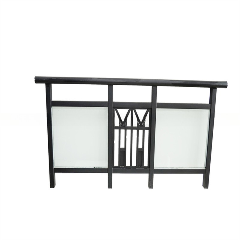 Outdoor Balcony Aluminum Glass Railing Staircase Stainless Balustrades Powder Coating