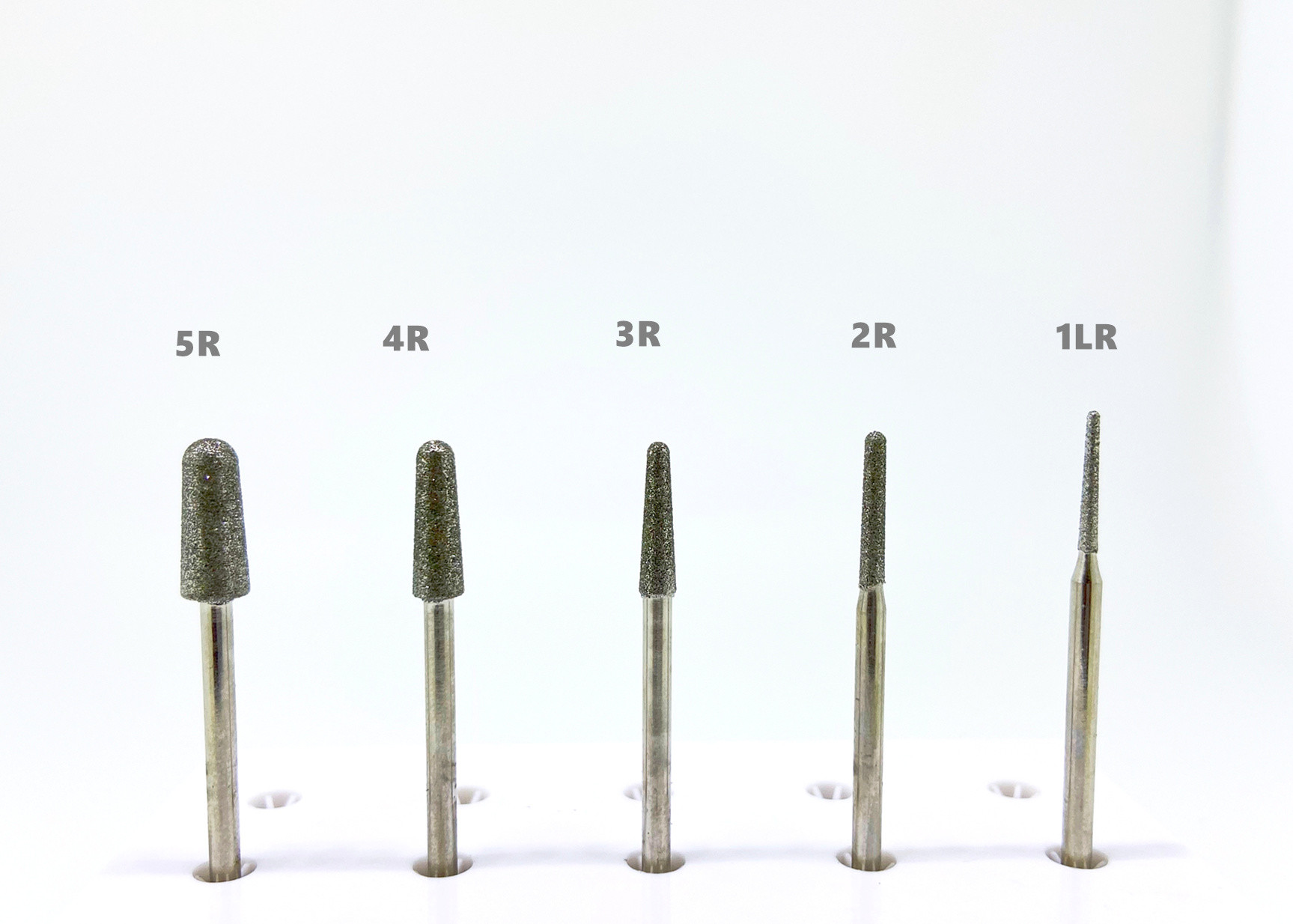Economical Diamond Grinding Stones Electroplated Round End Tapered Diamond Bur