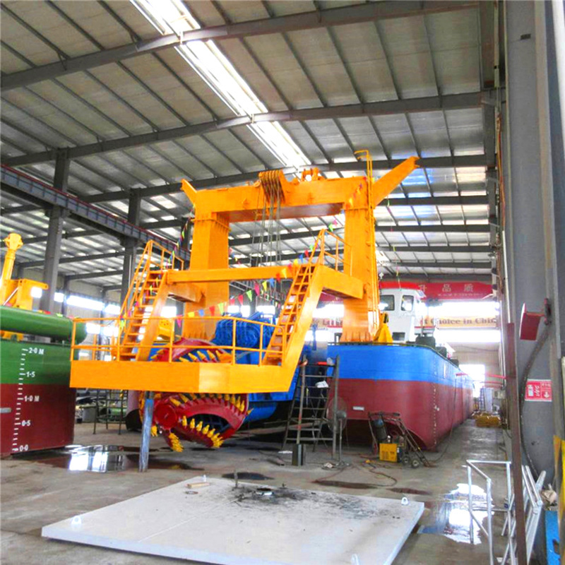 Water Flow 3500m3 Cutter Suction Dredger with Diesel Engine