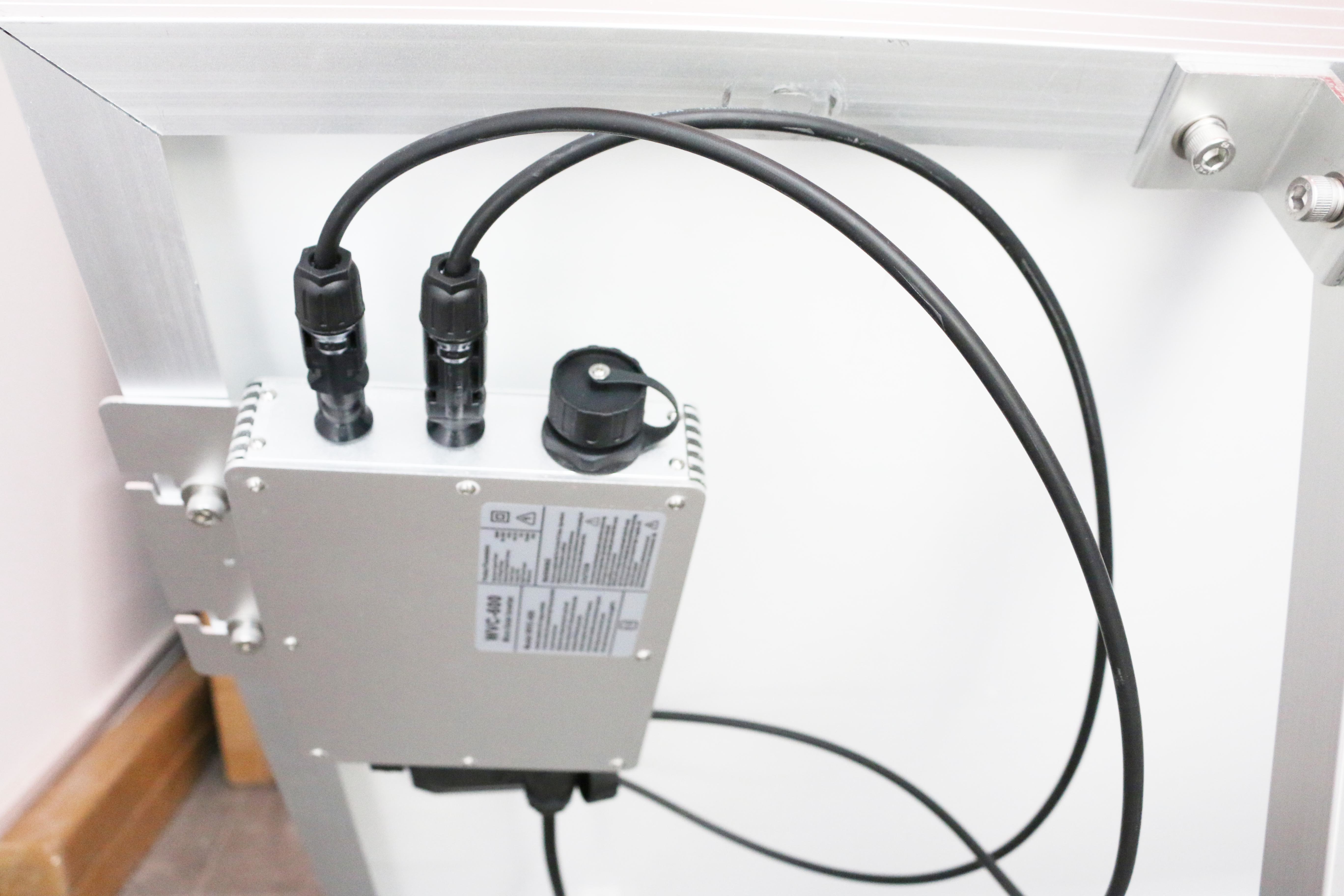 PV Cable Balcony Solar System 400W Flat Roof Power Station
