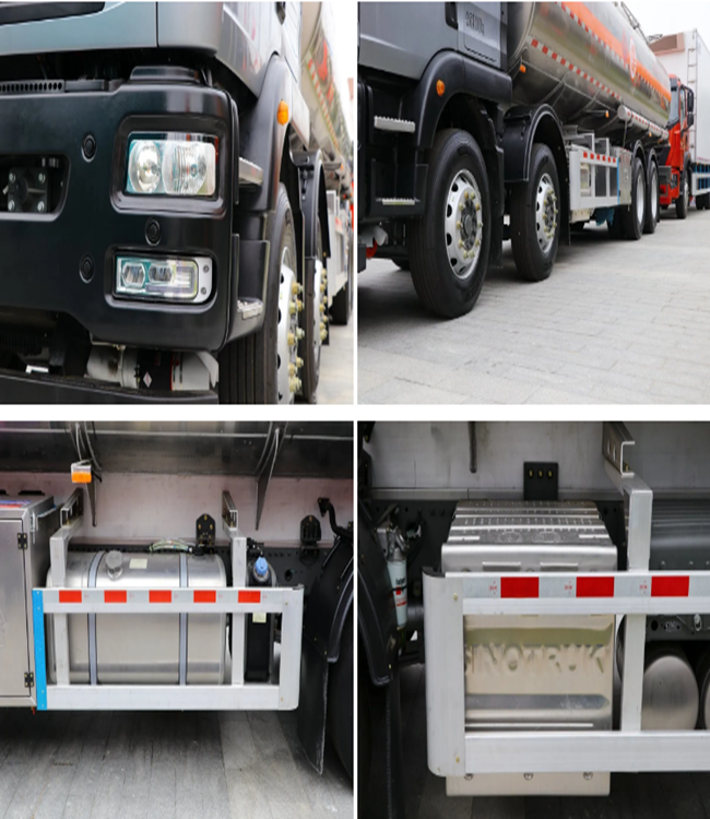 SINOTRUK SHACMAN Diesel Fuel Oil Tank Truck 20000 Liters Capacity 6x4 8x4 430HP Left Hand Drive Mobile Refueling Truck