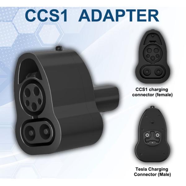 CCS1 to Tesla EV Charger Adapter 250A for Energy Tesla IP Degree Charging Station IP 55 Efficiency ≥98