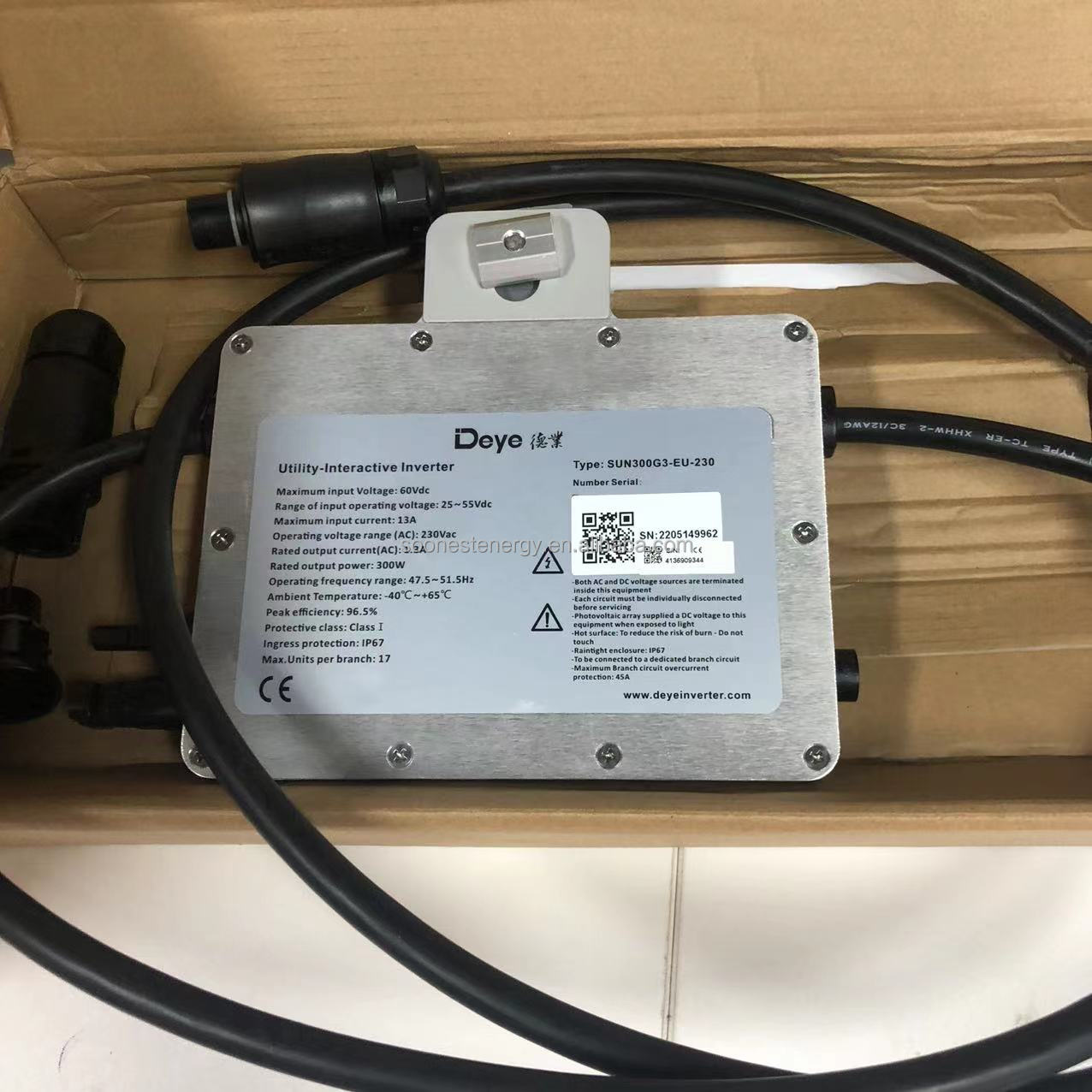 Deye Micro Inverter 600W 800 2000W 3 Phase Micro Inverter Enphase Mppt Grid Tie Solar Micro Inverter