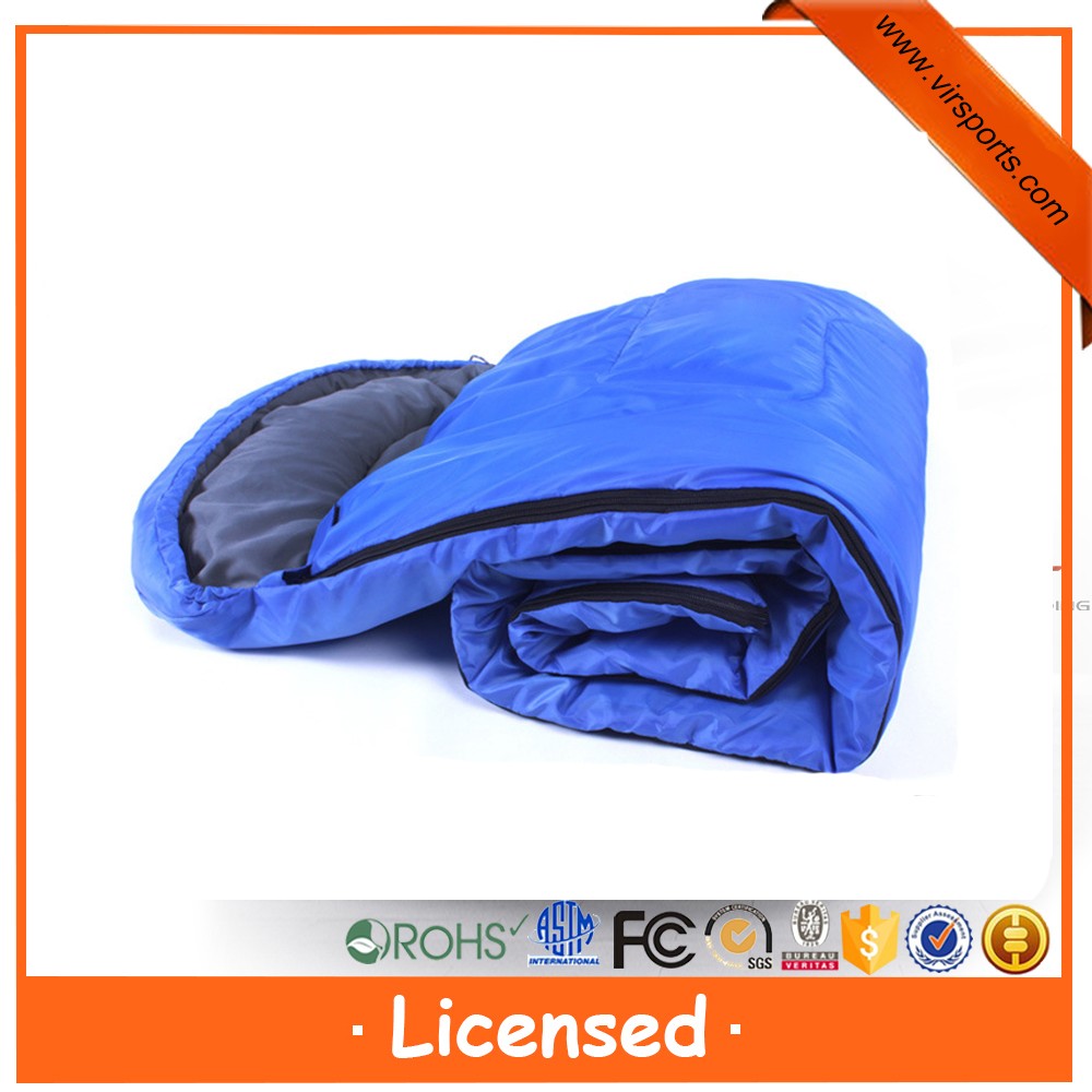 waterproof new stype 18 Degree C / 0 Degree F Flannel Lined Cheap Sharp Sleeping Bag -15 Degree for adult camping