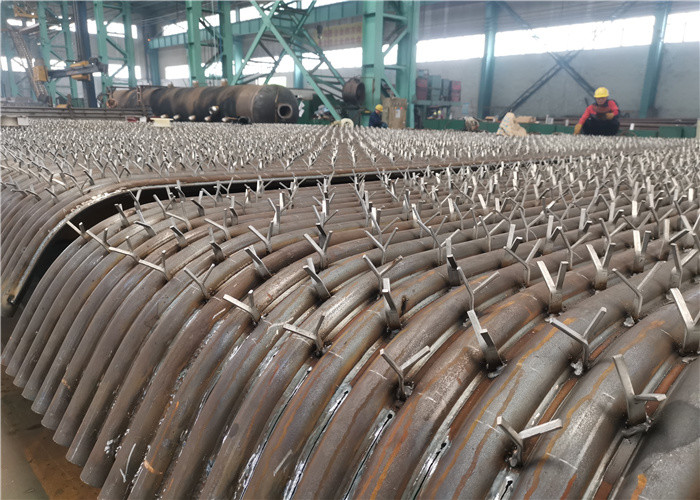 High Flatness Gas Steam Boiler Wall Panel With Evaporation Section