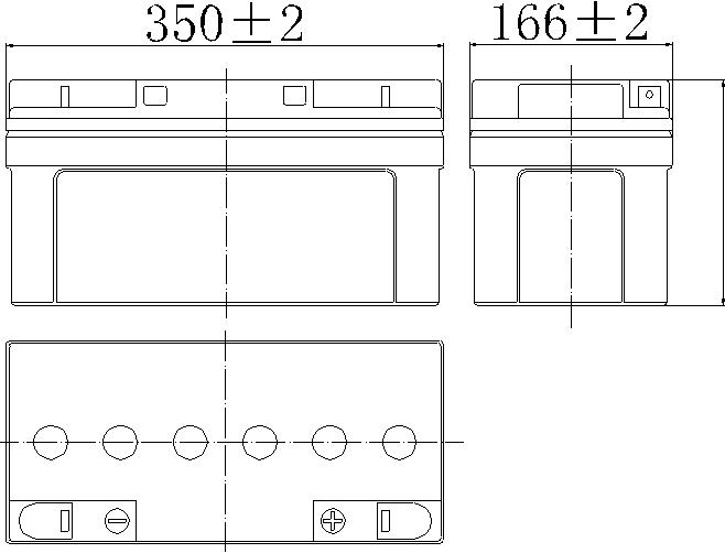 Lead acid  12v 65A vrla ups inverter battery