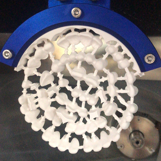 Five Axis Tooth Milling Machine Vertical Horizontal Processing For PMMA