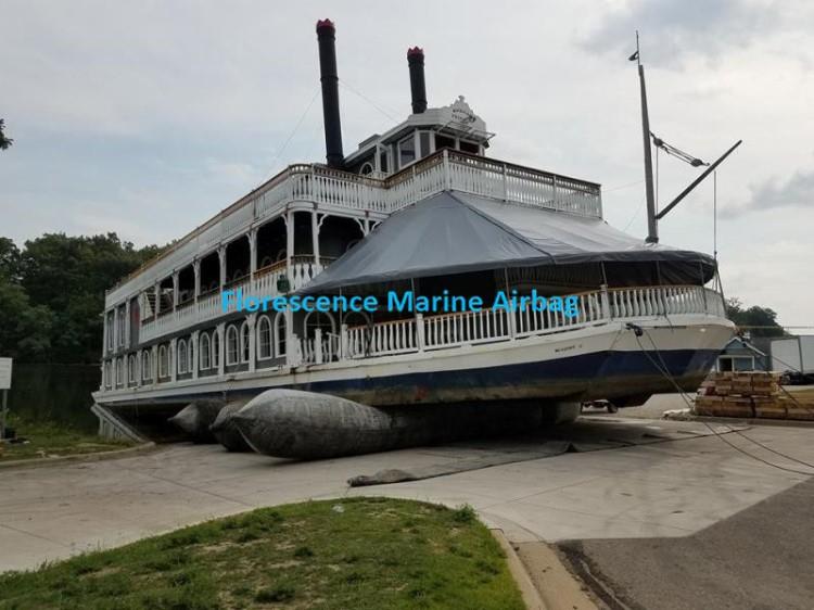 Natural Rubber Ship Launching Airbags Inflatable For Huge Structure
