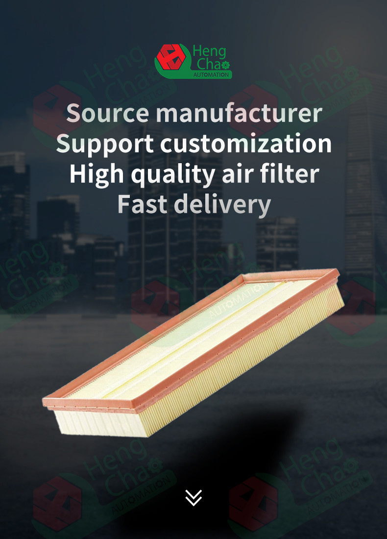 High Precision Car Air Filter Cartridge Equipment Production OEM 1K0129620A Air Filter