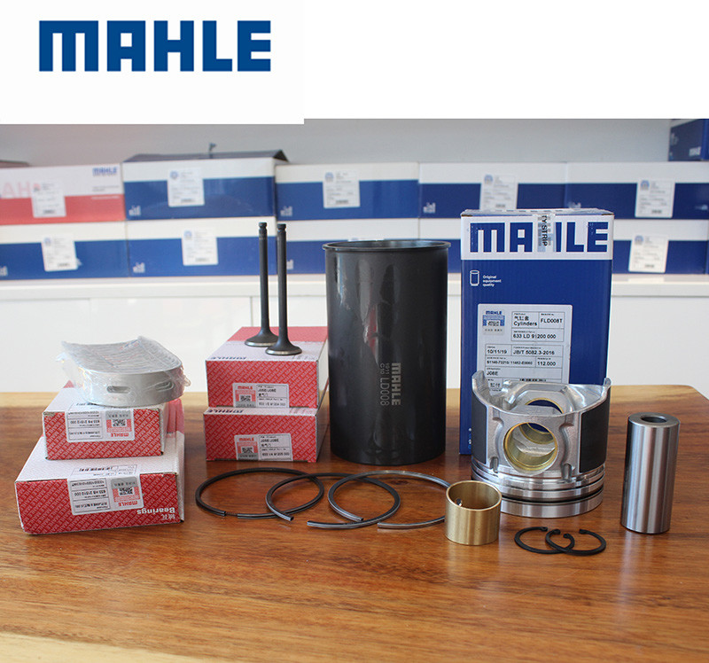 Hot Sale Original Quality Diesel Engine Parts Genuine MAHLE J05E J08E 3MM Liner Kit OE S130B-E0370 For HINO SK250-8 Exca