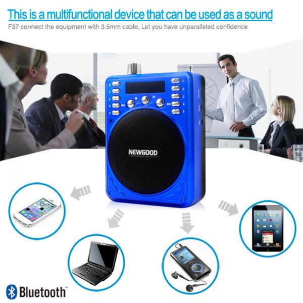 Quality Micro SD card music audio player portable bluetooth speaker for sale