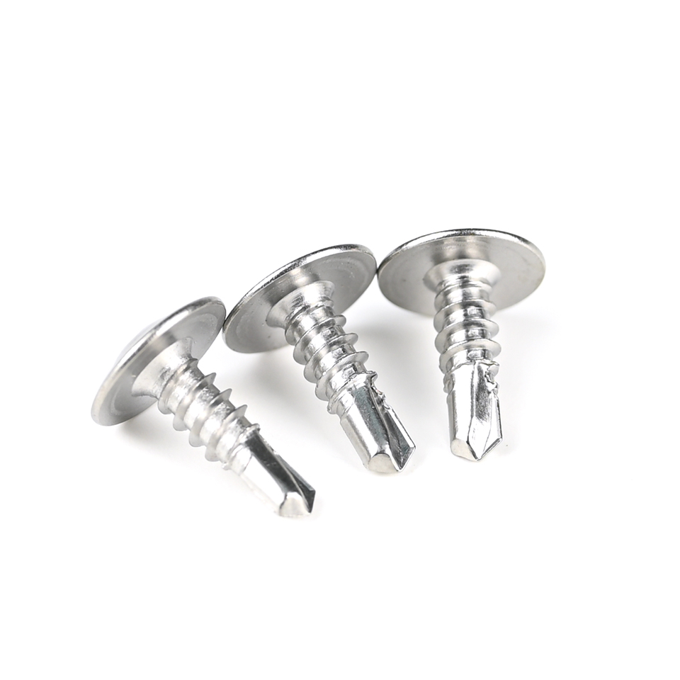 410 Stainless Steel Truss Wafer Phillips Head Self Drilling Screws for Electric Appliance