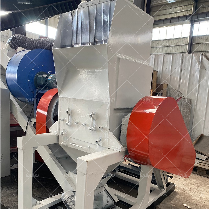 40.7kW Cable Wire Scrap Shredding in Waste Communication Cable Copper Wire Recycling Plant