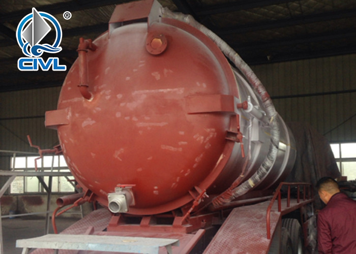 SINOTRUK Howo 16CBM Sewage Suction Tanker Truck For Municipal Environmental Sanitation