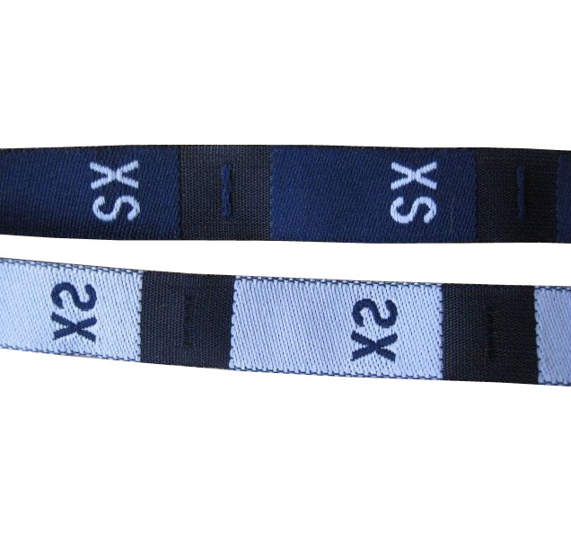 Custom Avery Full Size Labels In Roll For Clothing Shirt Woven Size Tags Factory