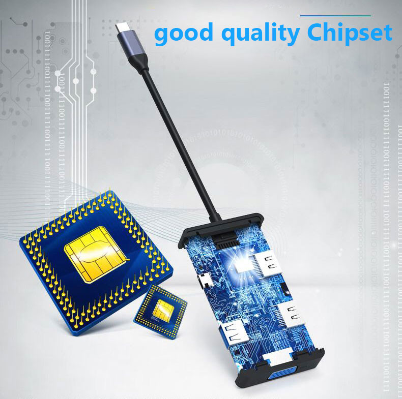 5Gbps USB C 5 In 1 Adapter