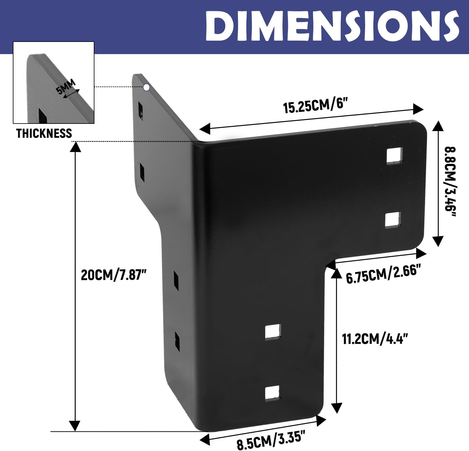 Single-Side Steel Workbench Bracket Nonstandard Joint Fastener Workbench Attachment