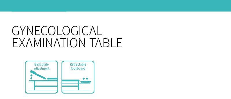 2 Function Medical Obstetric Exam Couch Manual Hospital Delivery Operation Gynaecological Table With Cabinet