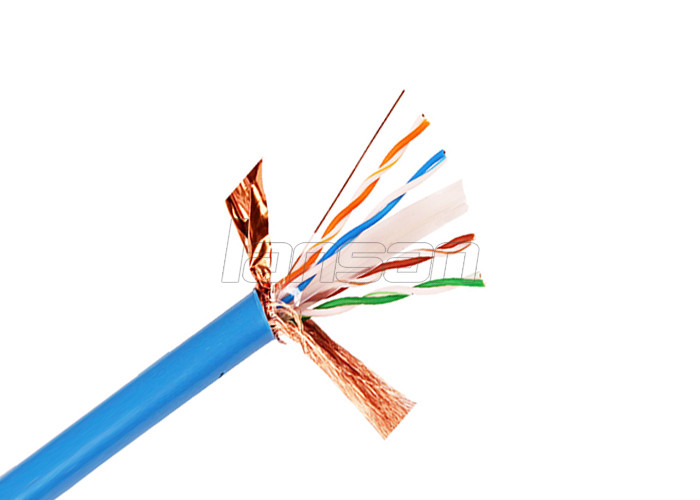 Bare Copper PVC LSZH 23AWG Category 6 Ethernet Cable