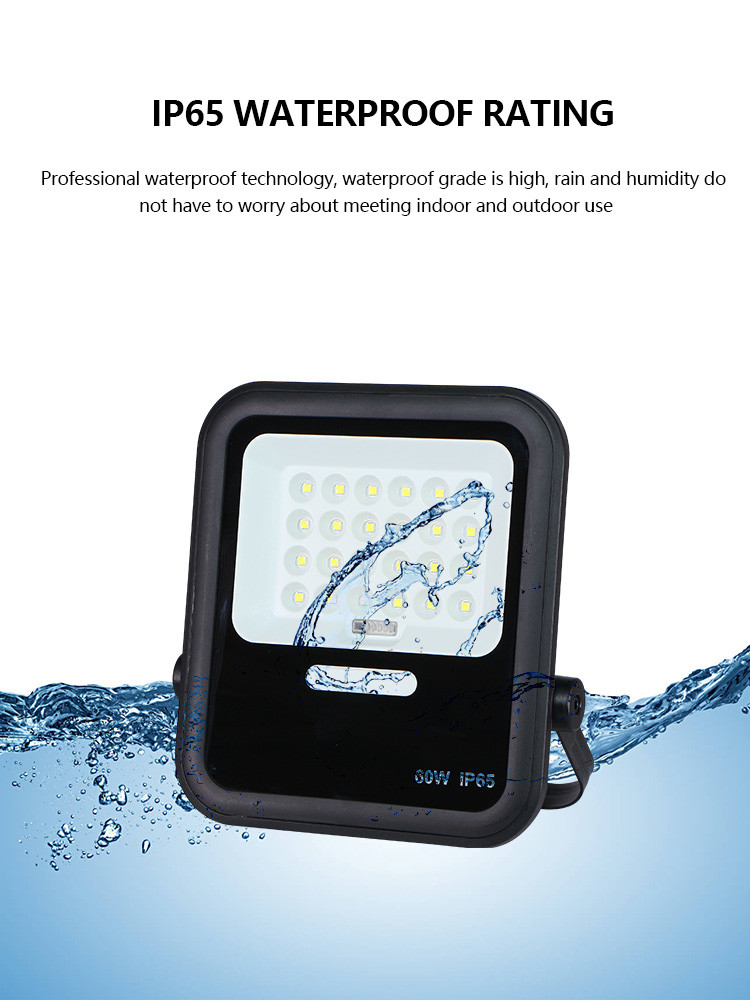 IP65 Waterproof Remote Control Solar Floodlight 25w 40w 60w 100w 200w Solar Led Flood Light