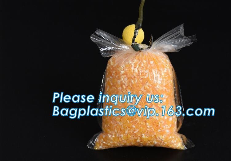 Soft PVA Water Soluble Plasticfishing Lure Packaging, Bait Bags ForFishing, Dissolved In Water Fish