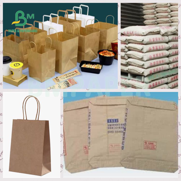75gsm High Expansible Strong Burst Resistance Brown Kraft Paper
