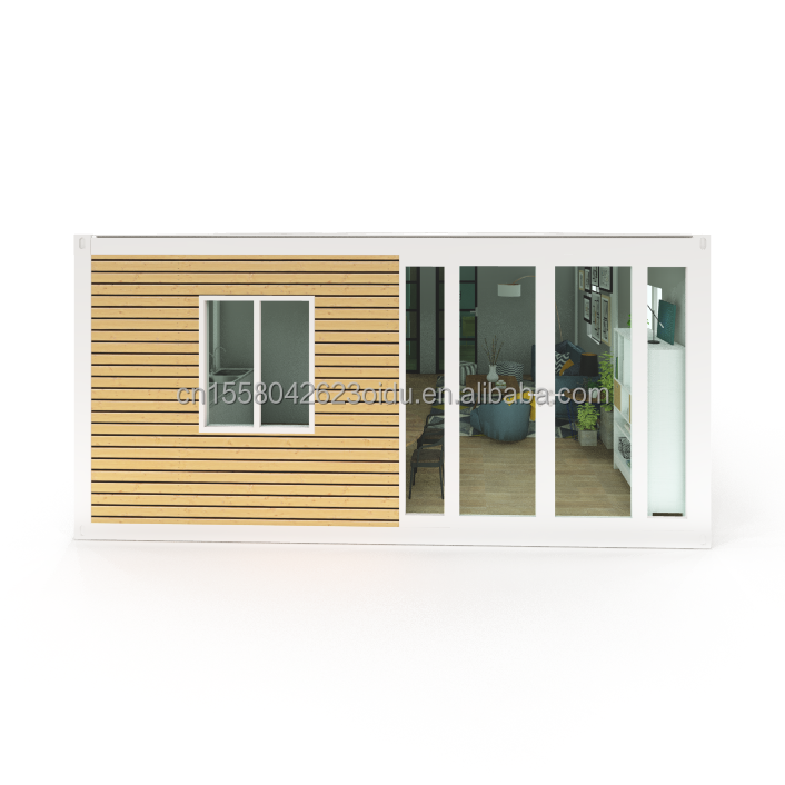 Galvanized Steel Bending 180g 40ft 20ft Foldable Container House with Prefabricated and Steel Frame